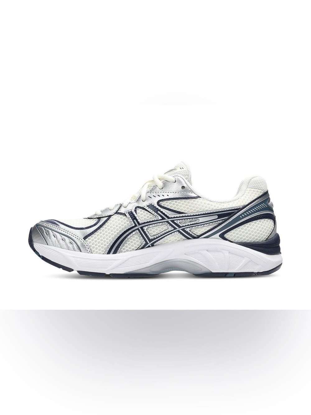 ASICS Unisex GT-2160 Running Sneakers in Cream/Raw Indigo US 9.5 Men/ 11 Women - Picture 4 of 10
